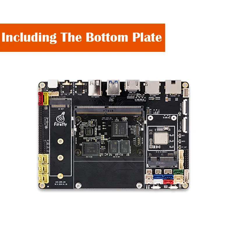 Rockchip RK1808 AI اللوحة الأساسية اللوحة الرئيسية رقاقة ثنائي النواة Cortex-A35 التعرف على الوجه دعم TensorFlow/القهوة/ONNX/Darknet المزوجة