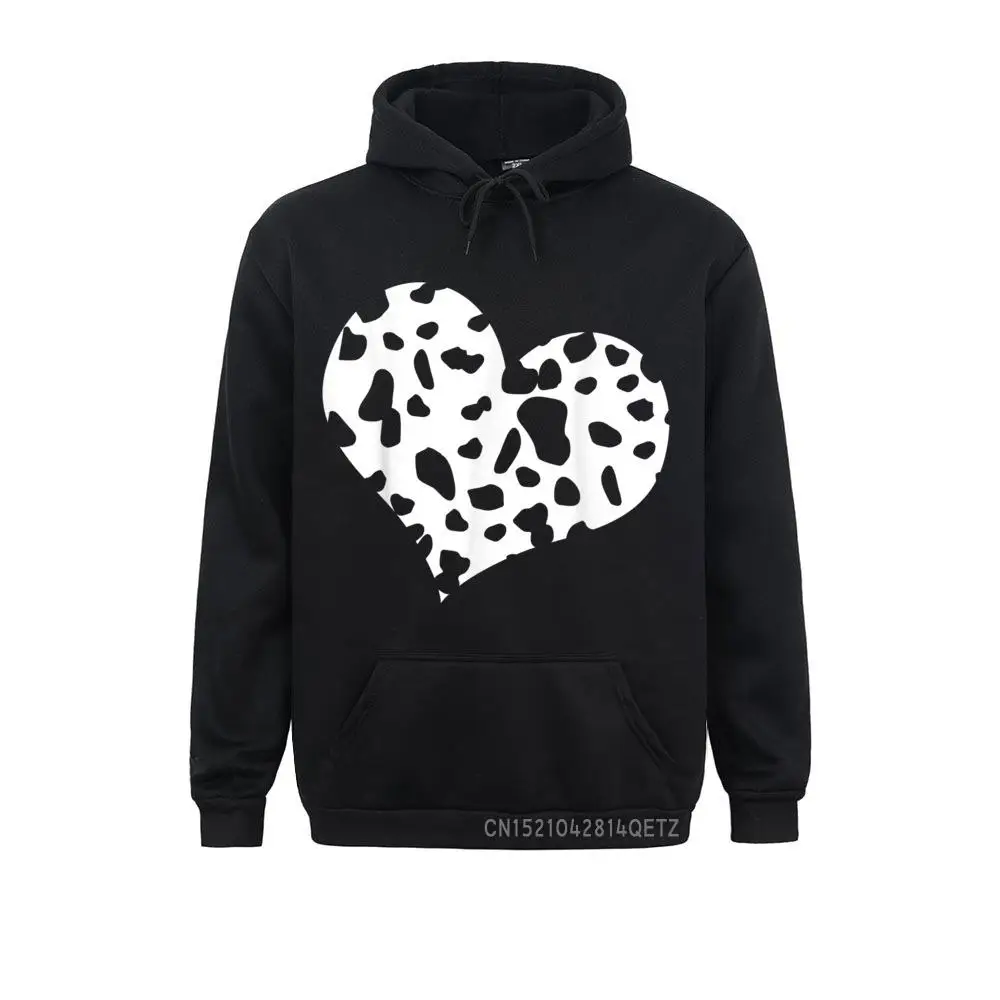 2021 Fashion Men's Sweatshirts Dalmatian Gift Funny Heart Chic Casual Hoodies Long Sleeve Design Clothes Cozy