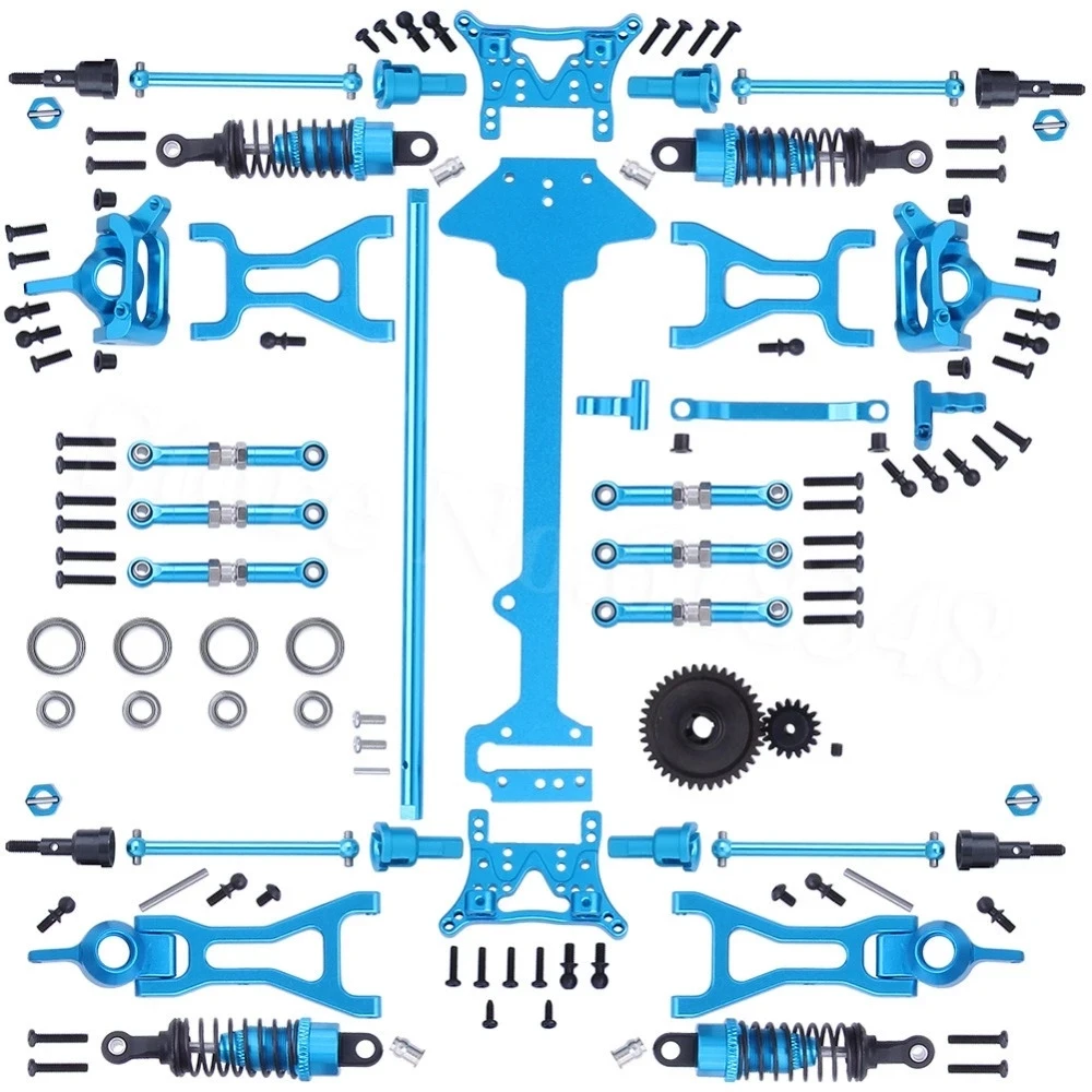 Complete Upgrade Parts For Wltoys A959 Vortex 1/18 2.4G 4WD Electric RC Car Off-Road Buggy Hop-Up Fit A969 a979