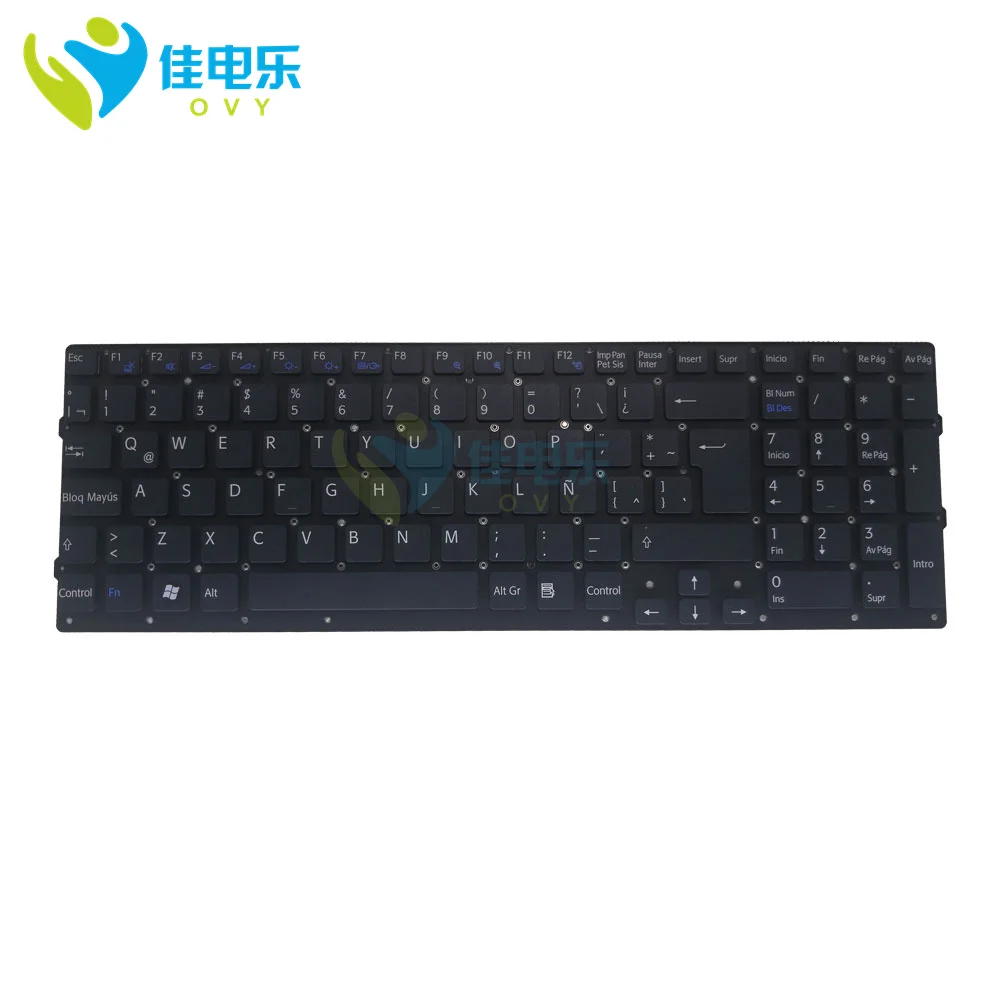 Imagem -06 - Teclado Espanhol para Laptop Teclados Espanhóis la Latin Apto para Sony Vaio Vpc-f219 Vpc-f21 Agj F21afj Vpc-f23 Vpc-f24 Vpc-f22 148952521 V120238c