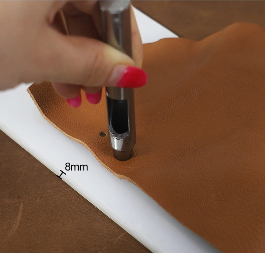 20x10cm Hohe Qualität PVC Weiß Schneiden Bord Gummi Mallet Matte Leder Handwerk Werkzeuge Für Schneiden Stanzen Stempel leder Werkzeug Matte – Detail 4