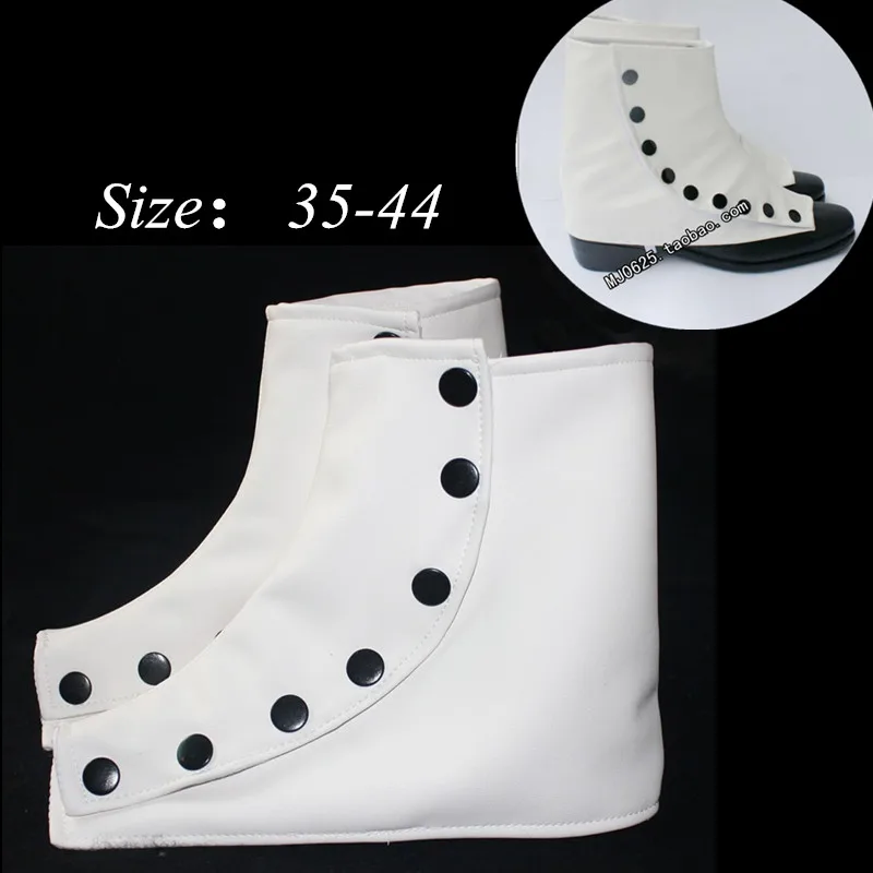 Shoes Leather Spats Cover for Performance Michael SC Smooth Criminal MV Vocal Concert