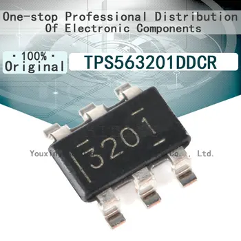 10/Pcs 새로운 오리지널 TPS563201DDCR TPS563201 코드 3201 SOT23-6 동기식 스텝 다운 컨버터 IC 칩