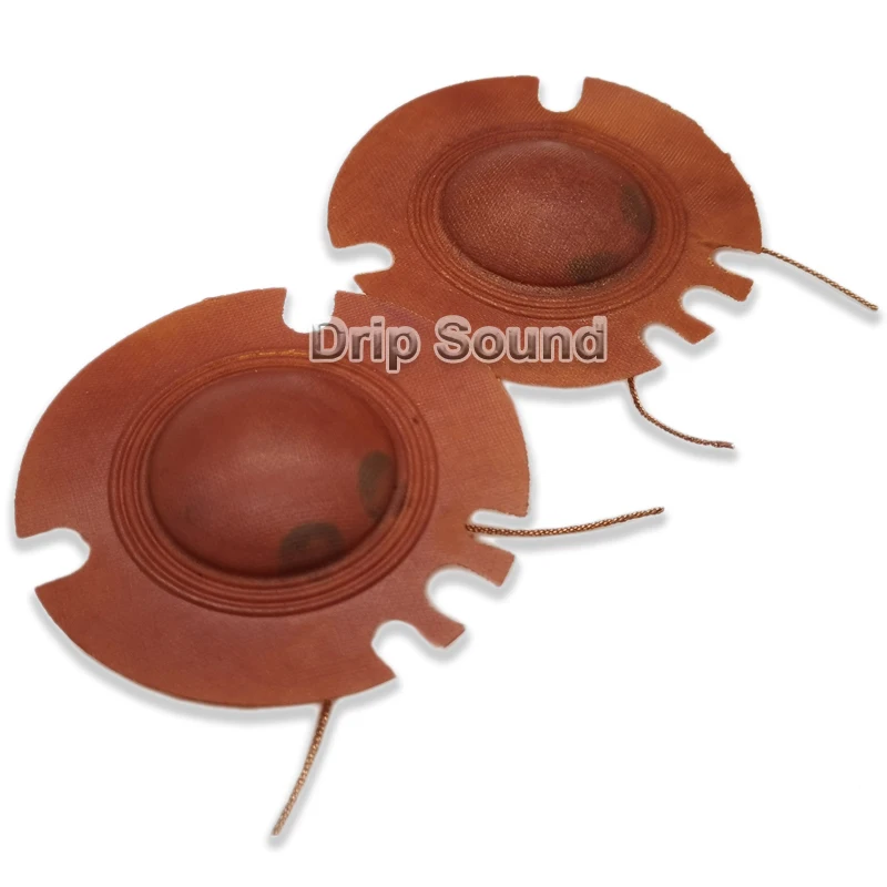 2 قطعة مكبر الصوت ملف صوتي 5 واط 25 الأساسية القرن مكبر الصوت التريبل الراتنج فيلم الحجاب الحاجز محرك رئيس إصلاح أجزاء 25.5 مللي متر # 1