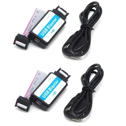 2pcs USB Blaster ByteBlaster II CPLD FPGA Download Cable JTAG Chain Debugger