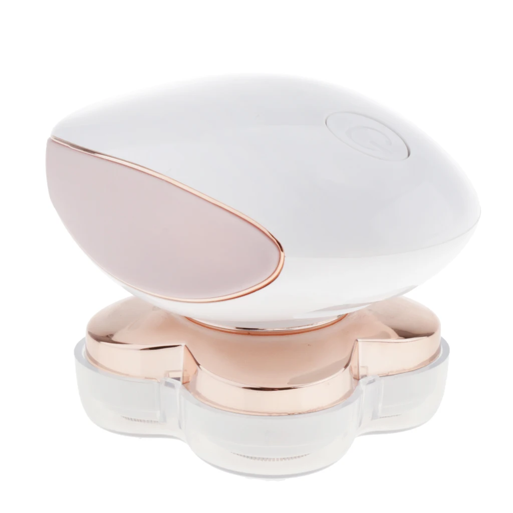 Женская электробритва с четырьмя головками, триммер для волос на лице, ногах и теле, Водонепроницаемый Эпилятор, для удаления волос, европейская вилка