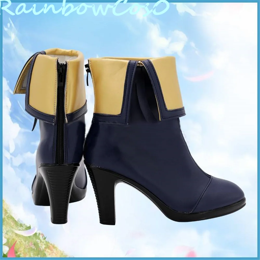 86 Eighty Six 86eightysix Vladilena Milize Cosplay Shoes Boots Free Ship RainbowCos0 Christmas Game Anime Halloween W1719