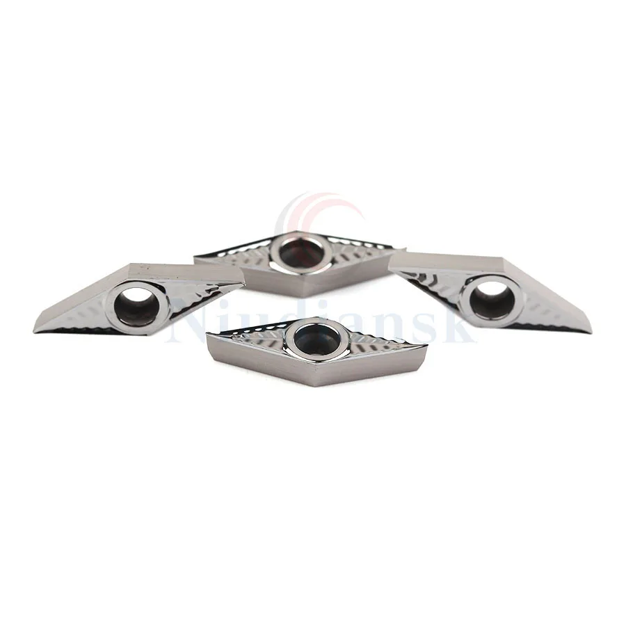 1 pz S16Q-SVQCR11 foro interno portautensili per tornitura S20R-SVQCR11 pergolato S16Q-SVQCL 10 pz VCGT1103 inserti in metallo duro tornio CNC