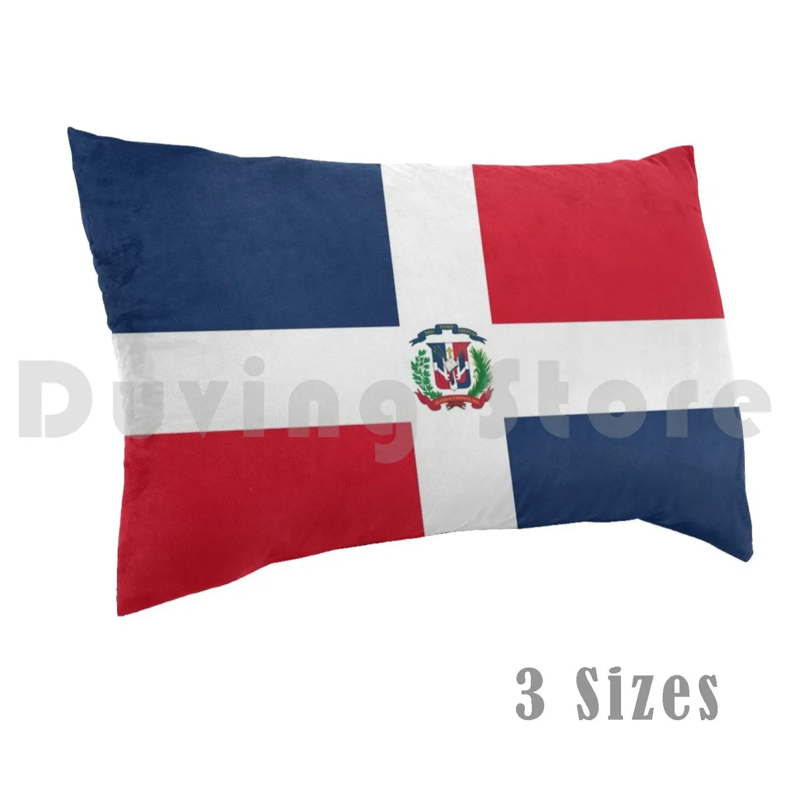 Dominican Republic Pillow Case Printed 35x50 Dominican Republic The Coat Of Arms Hispaniola Greater Antilles