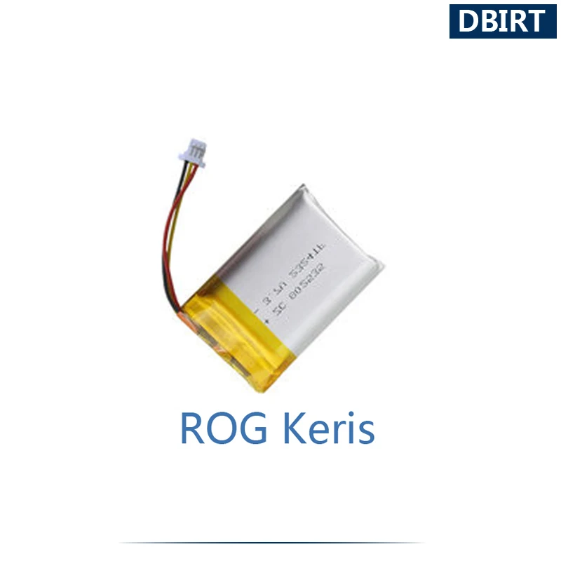 Original Replaces 900mAh Battery For ASUS ROG Keris Wireless Mouse Batterie Accumulator AKKU