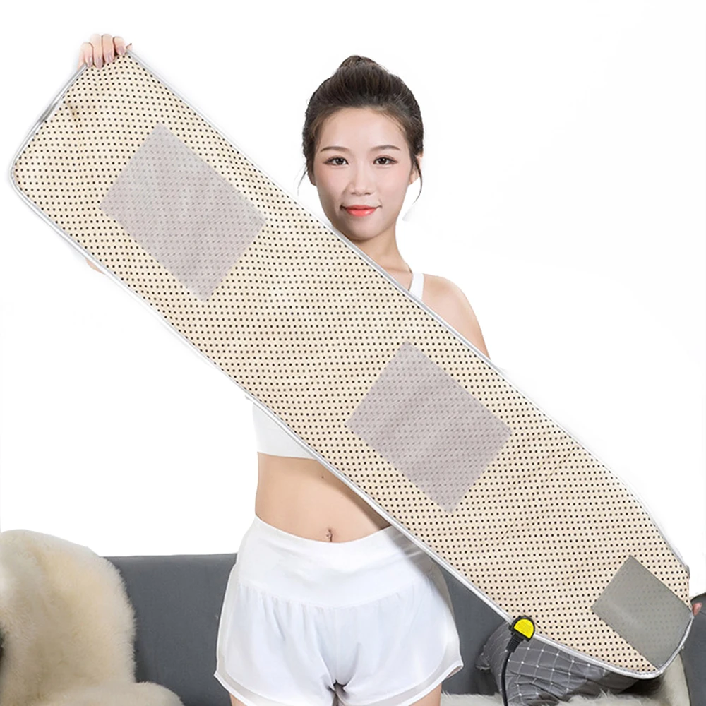 Electric Body Vibrating Slimming Belt Heat Function Massage Full Body Massager Weight Loss Rejection Fat Burning Machine