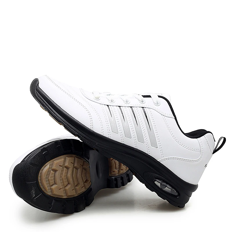 Men Golf Shoes Lace Up Outdoor Male Walking Lacing Waterproof Sneakers Trainer Golf Footwear