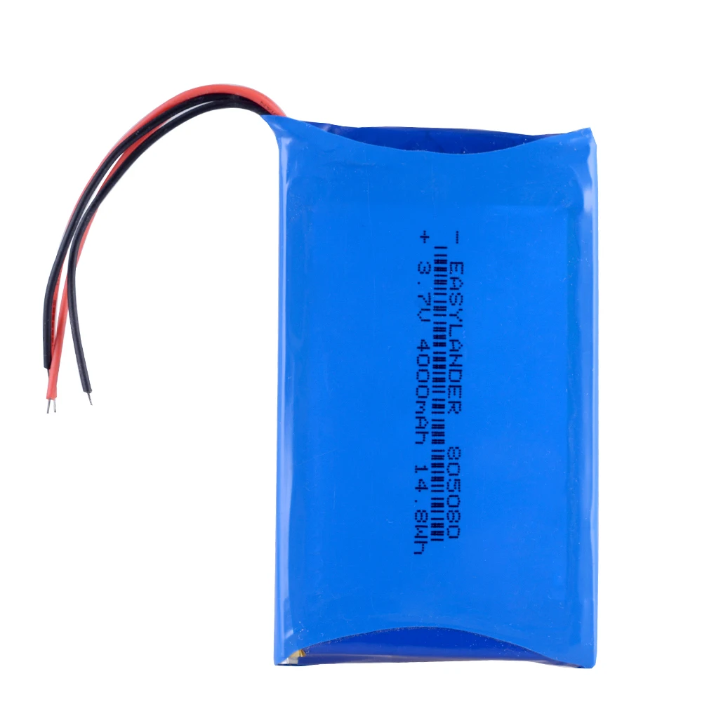 805080   3.7V 4000mAh 14.8wh akumulator litowo-jonowy polimerowy do tabletu GPS PSP DVD PAD