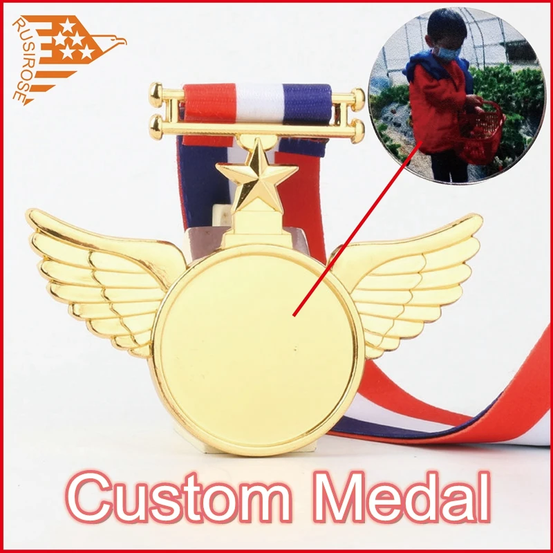 Custom blank Medal, Competition award medal badges, Customized Running Sports Taekwondo Medals, Making production medals, MOQ 1