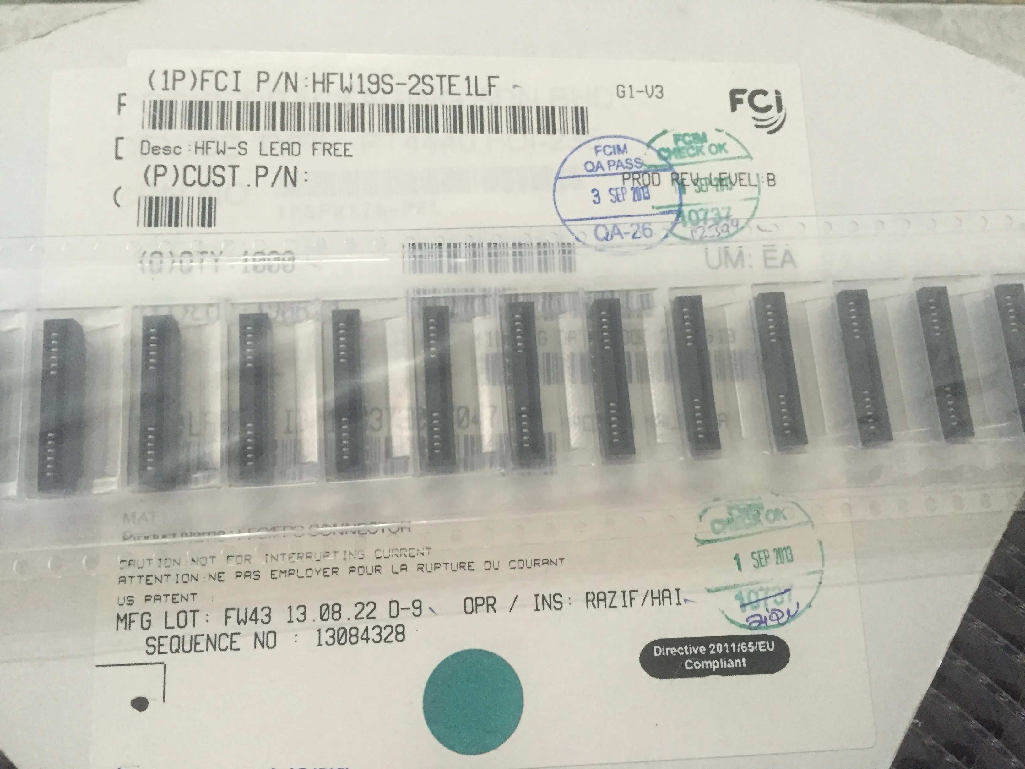 

10PCS HFW19S-2STE1LF HFW9R-1STAE1LF CS30401311P SMD Connector Brand new original