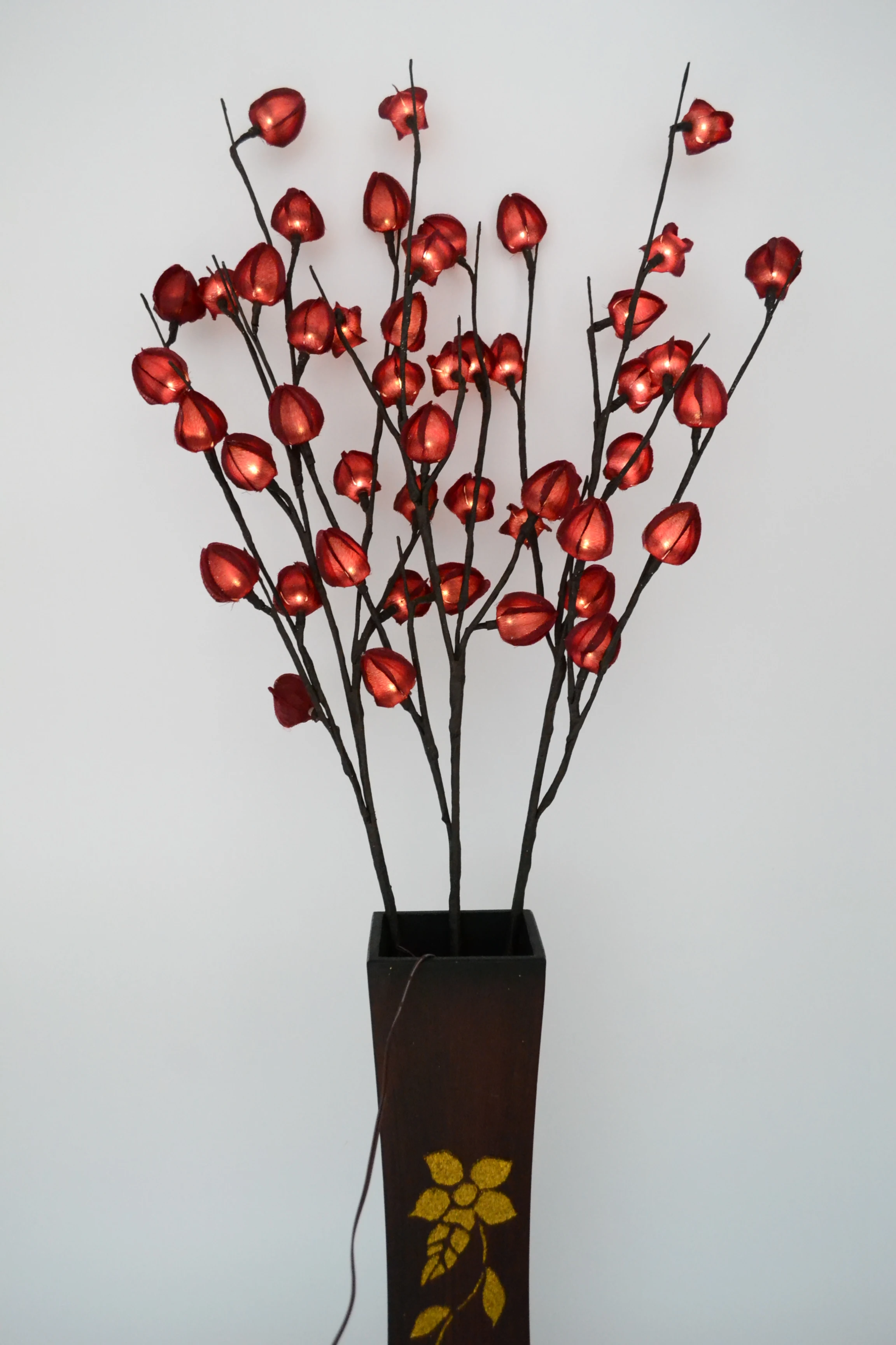 Lighted Chinese Lantern Branches 39