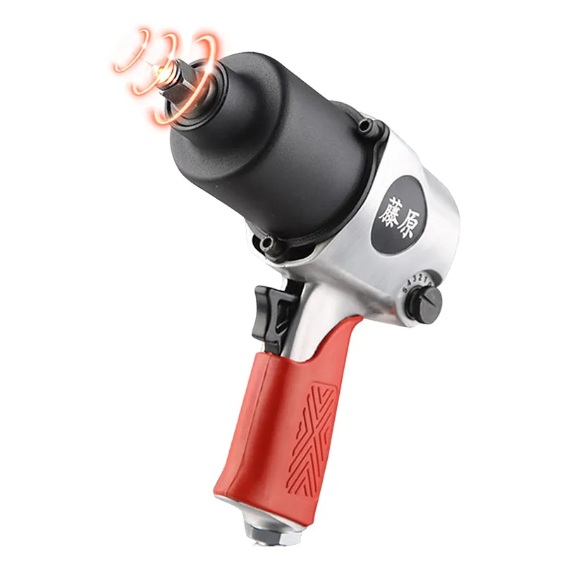 1/2 Inch Drive 650N.m Pneumatic Impact Wrench High Torque Air Impact Socket Wrench Spanner Air Powered Tools