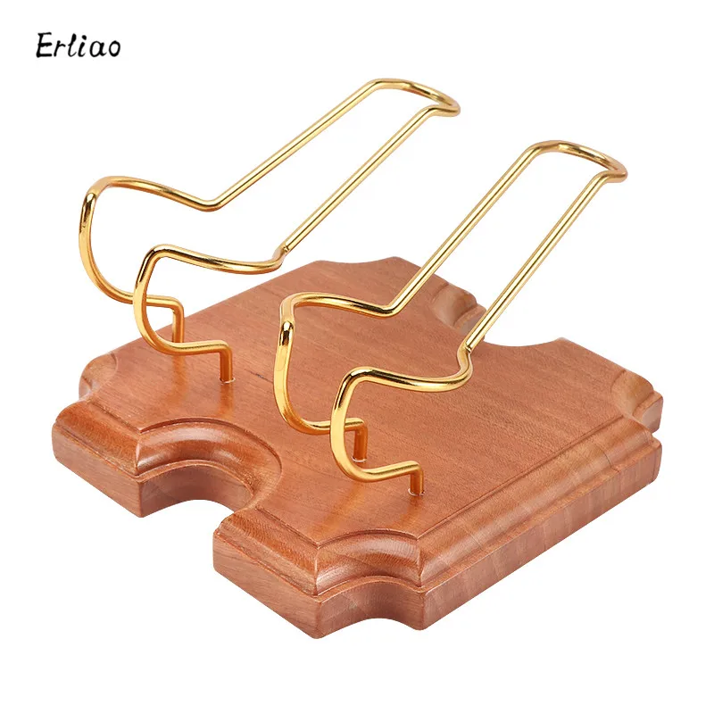 Multi Styles Tobacco Pipe Holder Natural Sandalwood Smoking Accessories 3-4-5 Pipe Rack Safer and More Practical Tool