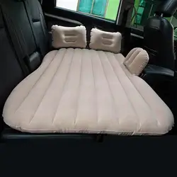 Car Travel Bed Iatable Detachable Air Mattress Set With Pump For SUV Travel, Camping, Vacation Back Seat Blow-Up Sleeping Pad