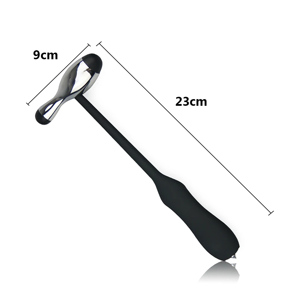 Medical Diagnostic Neurological Reflex Percussion Ergonomic Percussor Buck Hammer for Nerve Test Massage Tool