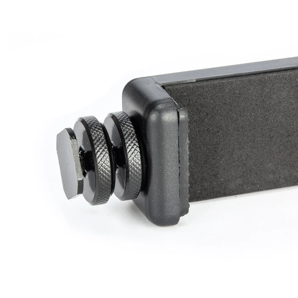 Metalowy uchwyt gorącej stopki do 1/4 cala Adapter śrubowy z podwójną warstwą na głowica kamery mikrofon uchwyt mocujący