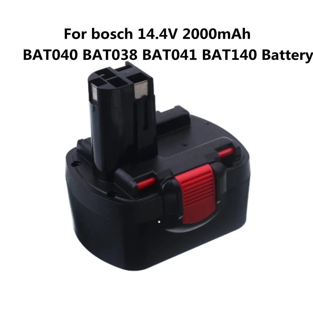 14.4V 2000mAh Ni-CD For Bosch BAT038 BAT140 BAT040 BAT041 BAT159 2607335275 2607335533 2607335534 2607335711 2607335465 26073356