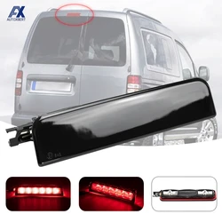 Third Centre Center High Level Rear Brake Light For VW Caddy Mk3 2K0945087A Black Lens External Indicators Rear Light Assemblies