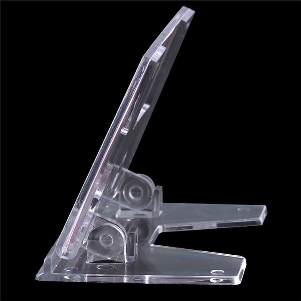 Ps Card Label Houder Clear L-Vorm Bureau Teken Houder Restaurant Menu Prijs Display Frame