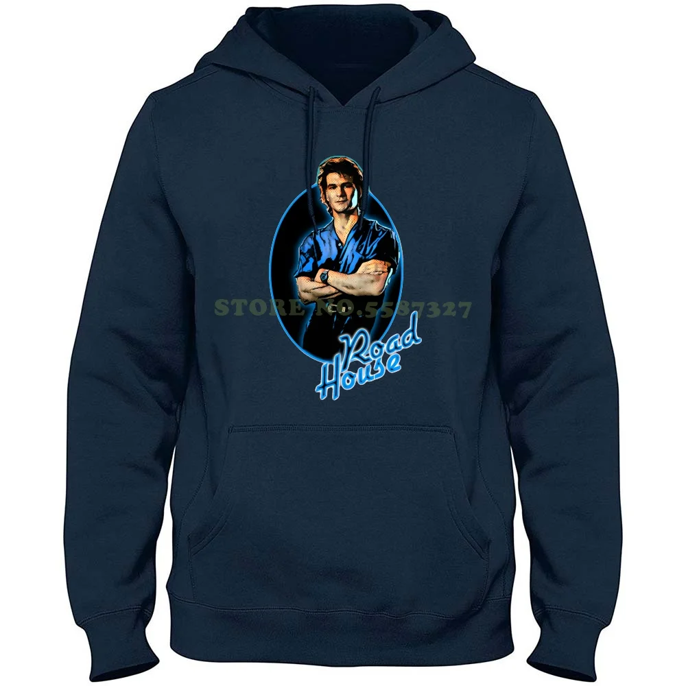 Road House 100% Pure Cotton Hoodie Road House Movie Classic 80S Patrick Swayze Bar Fight Bouncer