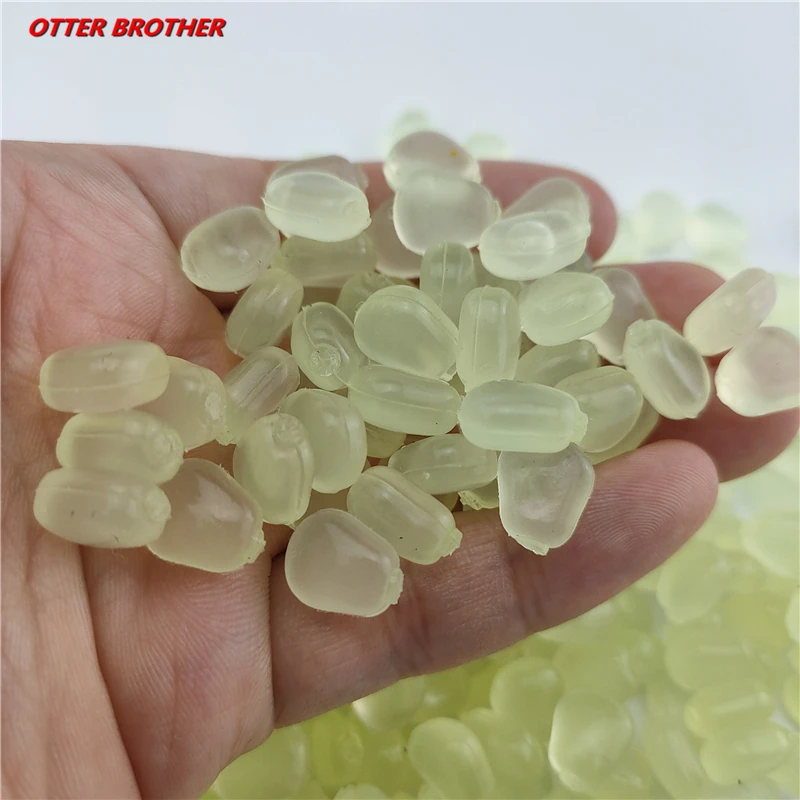 50pcs/lot Colored Pop Up Carp Fishing Boilies Flavoured Grass Carp Bait 0.4g/pcs Floating Corn Soft Pellet Lure Creamy Corn