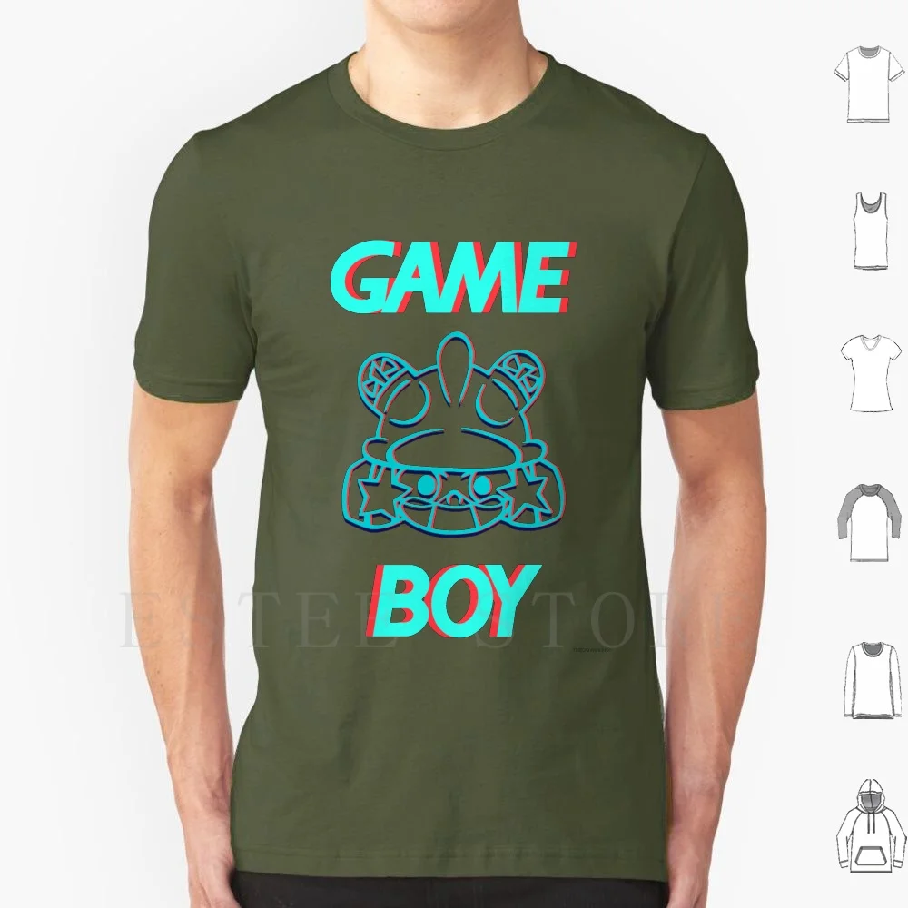 Game Boy T Shirt Print Cotton Wario Warioware 9 Volt