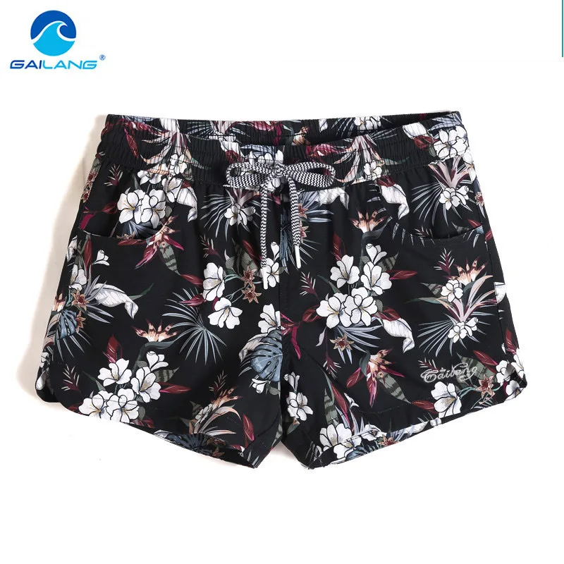 

Gailang Brand Women's Quick Drying Boardshorts Swimwear Swimsuits Surfing Briefs Bermuda Plus Size Bottoms Swimming Boxer Trunks