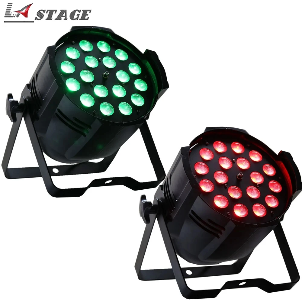 

Free Shipping 2pcs/Lot 18x18w 6in1 RGBWA UV Zoom Led Par Light IP20 DJ Disco Wash Effect Professional DJ Disco Club Stage Light