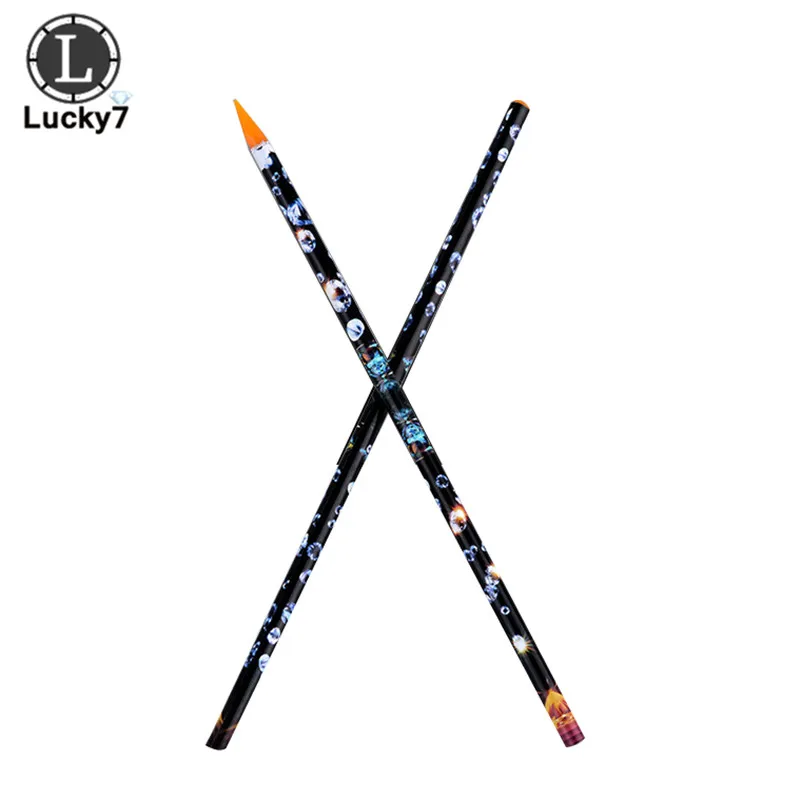 الجملة أقلام التنقيط الخشبية نقطة الحفر القلم لمسمار الفن الراين الأحجار الكريمة قطف أداة الراين اختيار المجوهرات واضع #3