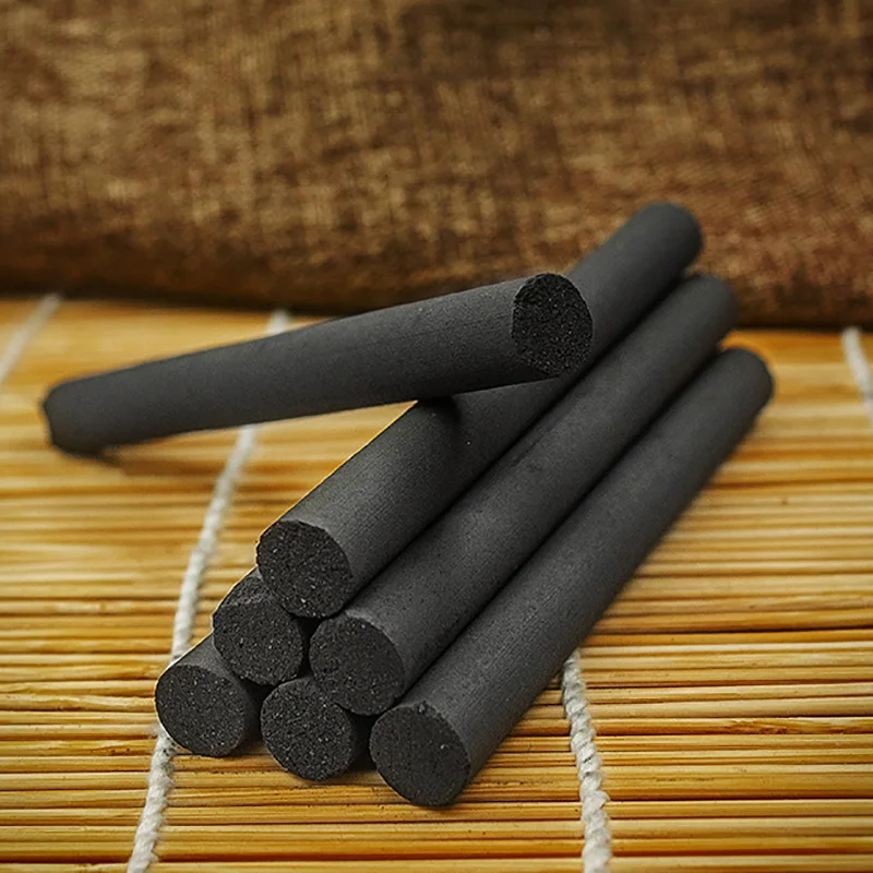 10Pcs Micro Smoke Moxa Sticks Mugwort Smokeless Roll Warm Acupuncture Massage Wellness Moxibustion Health Care 12*120mm