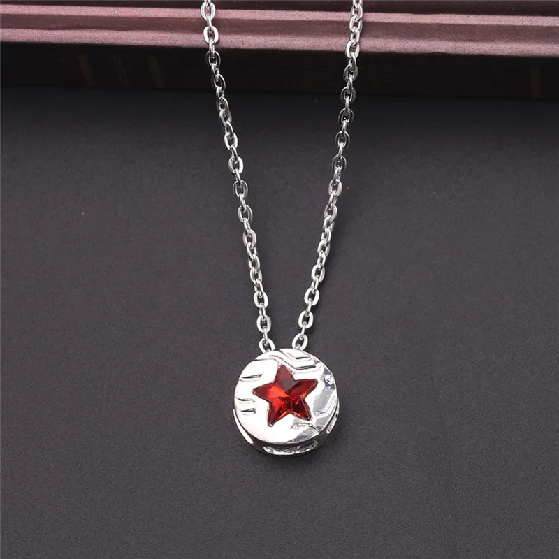 Marvel Star Pendant Necklace Women Men Jewelry Men\'s Women\'s Neck Chains Gift