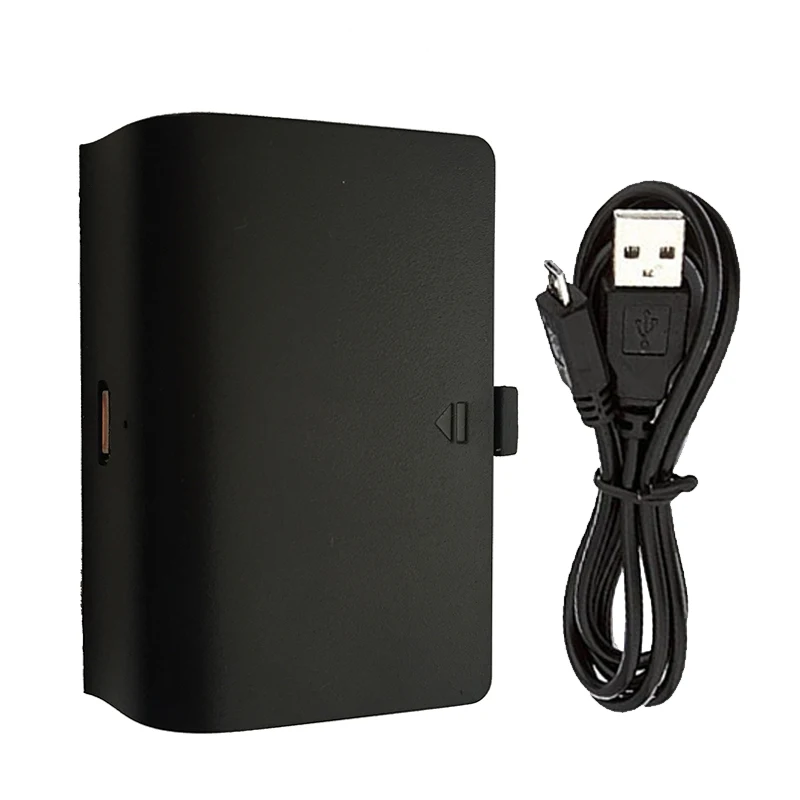 2x2400mAh batterie ricaricabili + cavo USB per XBOX una Batteria Gamepad Controller Wireless Joypad Batteria
