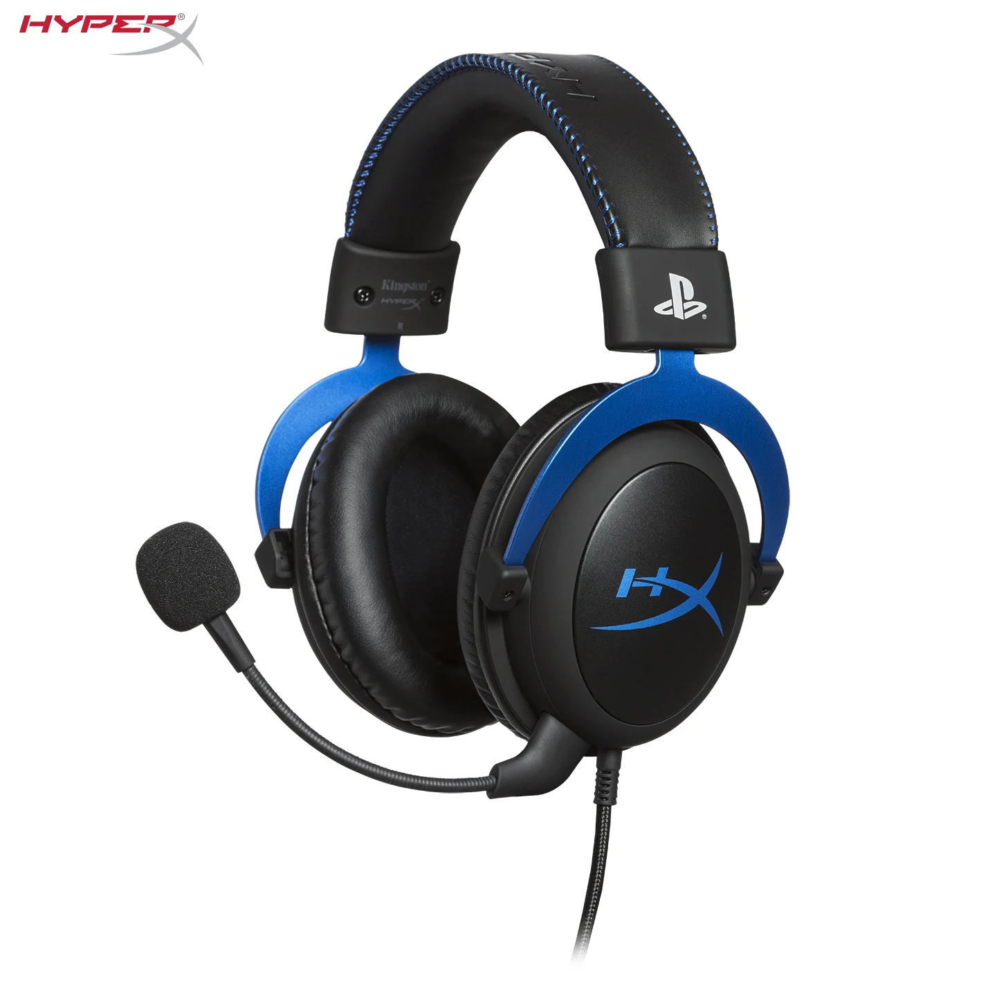 HyperX Cloud Gaming Headset  for PS5 and PS4 Built-in sound controls HD noise reduction headphone Removable microphone