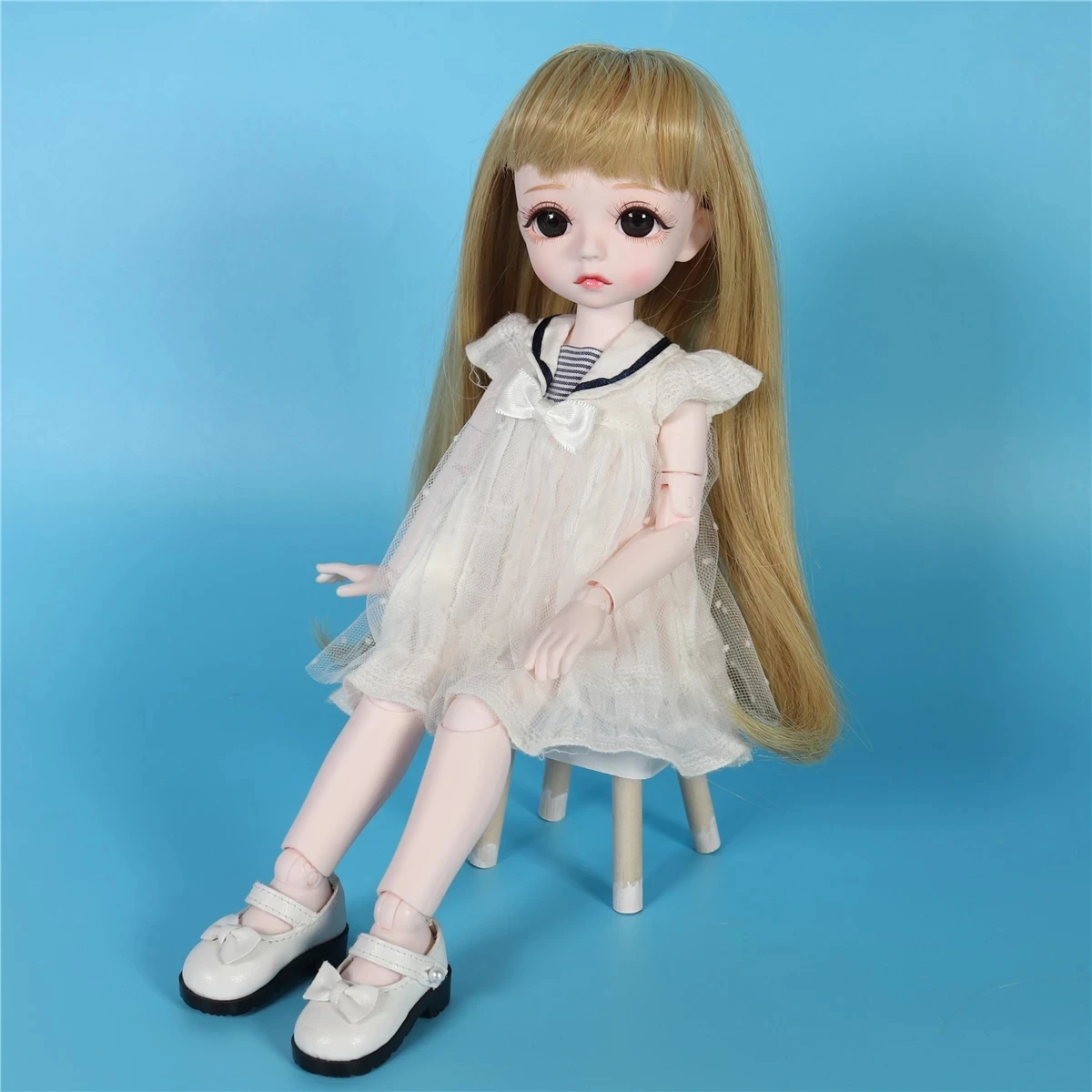 DBS little Angel 1/6 BJD shoes Macaron bow shoes anime shoes girls gift