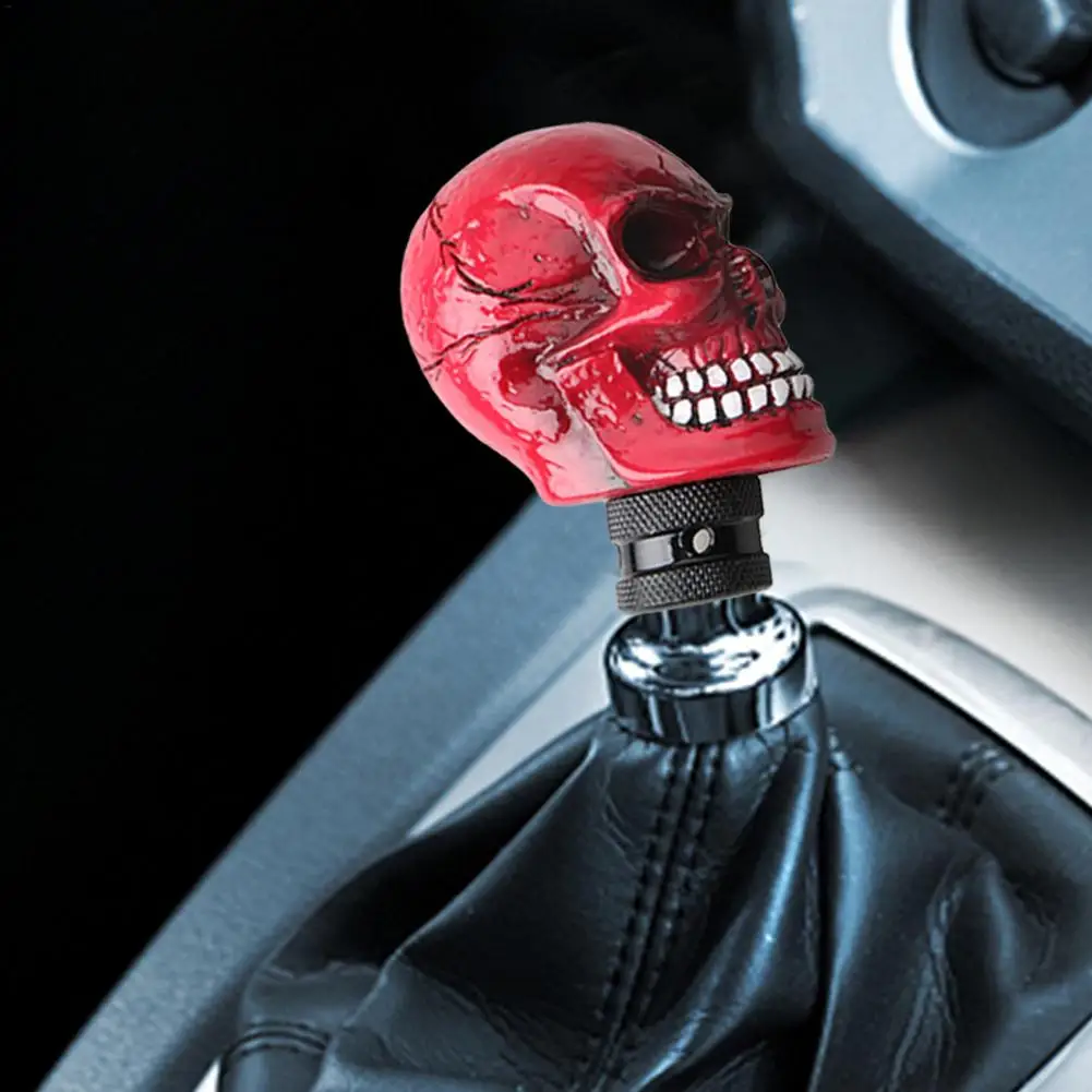 

Skull Gear Shift Knob Car Manual Shift Lever Shift Lever Auto Parts Decorative Knob Shift Knob