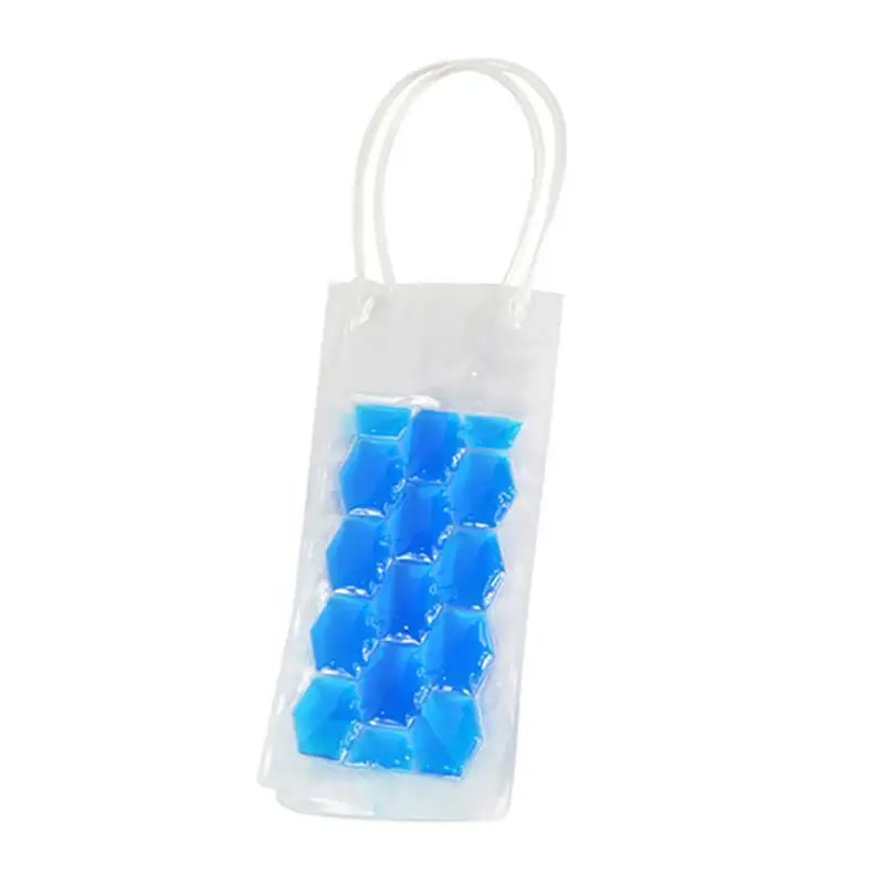 Portable Liquor Ice-cold Tool Rapid Wine Bottle Freezer Bag PVC Chilling Cooler Ice Bag Beer Cooling Gel Holder Carrier 2020 New