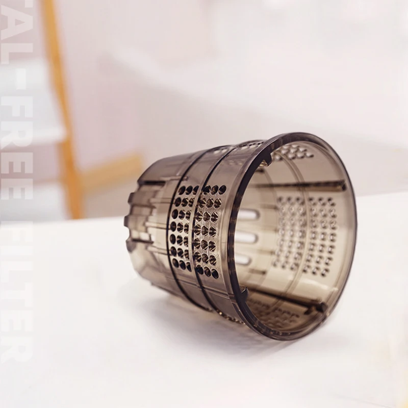 JE-B12 عصارة 1 لتر عصارة فواكه وخضروات منزلية صغيرة الحجم ضغط بقايا العصير فصل متعدد الوظائف