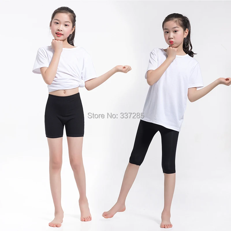 3-16Y girls spring summer pants  calf-length leggings short pants Candy Color  pants girls legging Knee Length baby girls pants