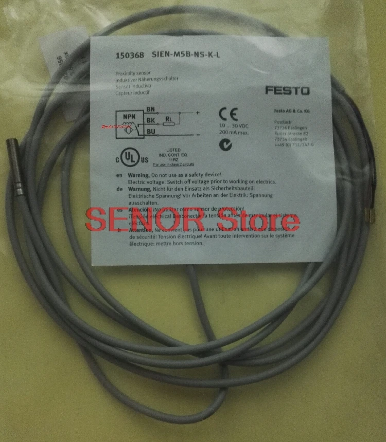 

New original proximity switch SIEN-M5B-NS-K-L 150368