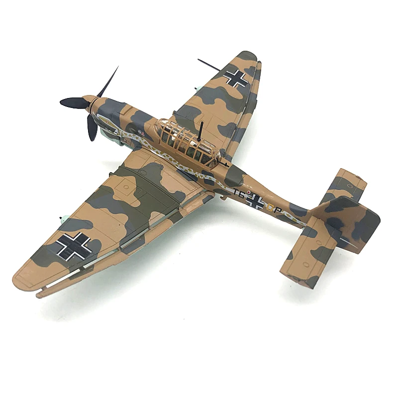 1/72 Junkers Ju-87 Stuka Bomber Metal  Airplane WWII Diecast Model