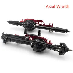 Asse inverso anteriore e posteriore lavorato Billet KYX per camion Wraith assiale 1/10