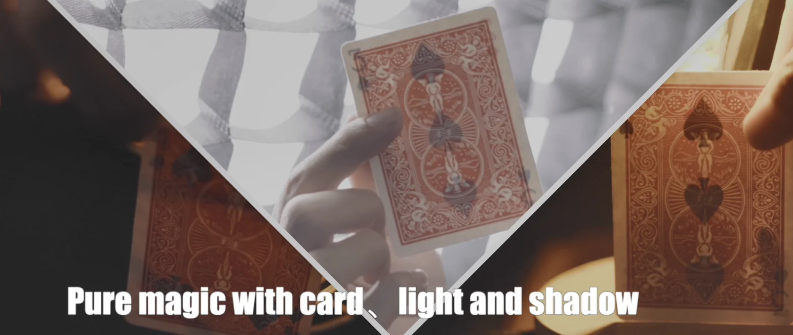 LIGHT AND SHADOW (Gimmicks) by Secret Factory Close Up Magic Tricks Performer Mentalism Psychokinesis