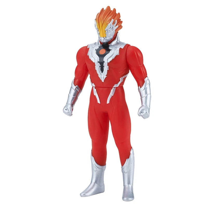 

New Japanese Version Spot Bandai Galaxy Orb Ultraman Soft Doll Toy 500 Series 37 Glen Fire Scenery Action Figure Toys