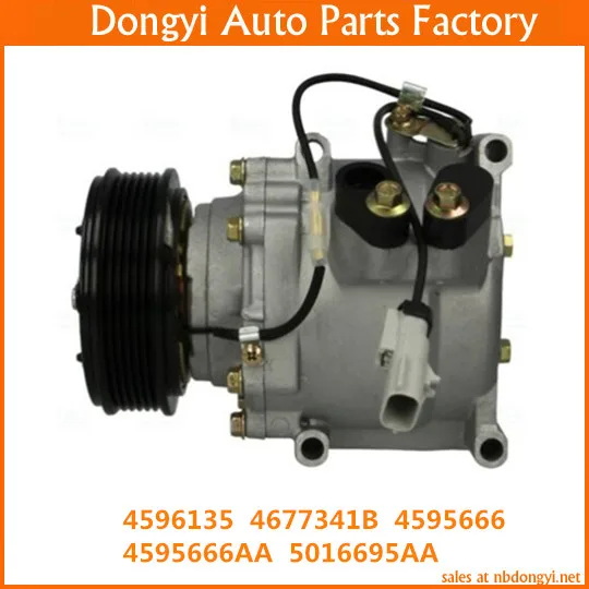 

High quality A/C Compressor For 4596135 4677341B 4595666 4595666AA 5016695AA