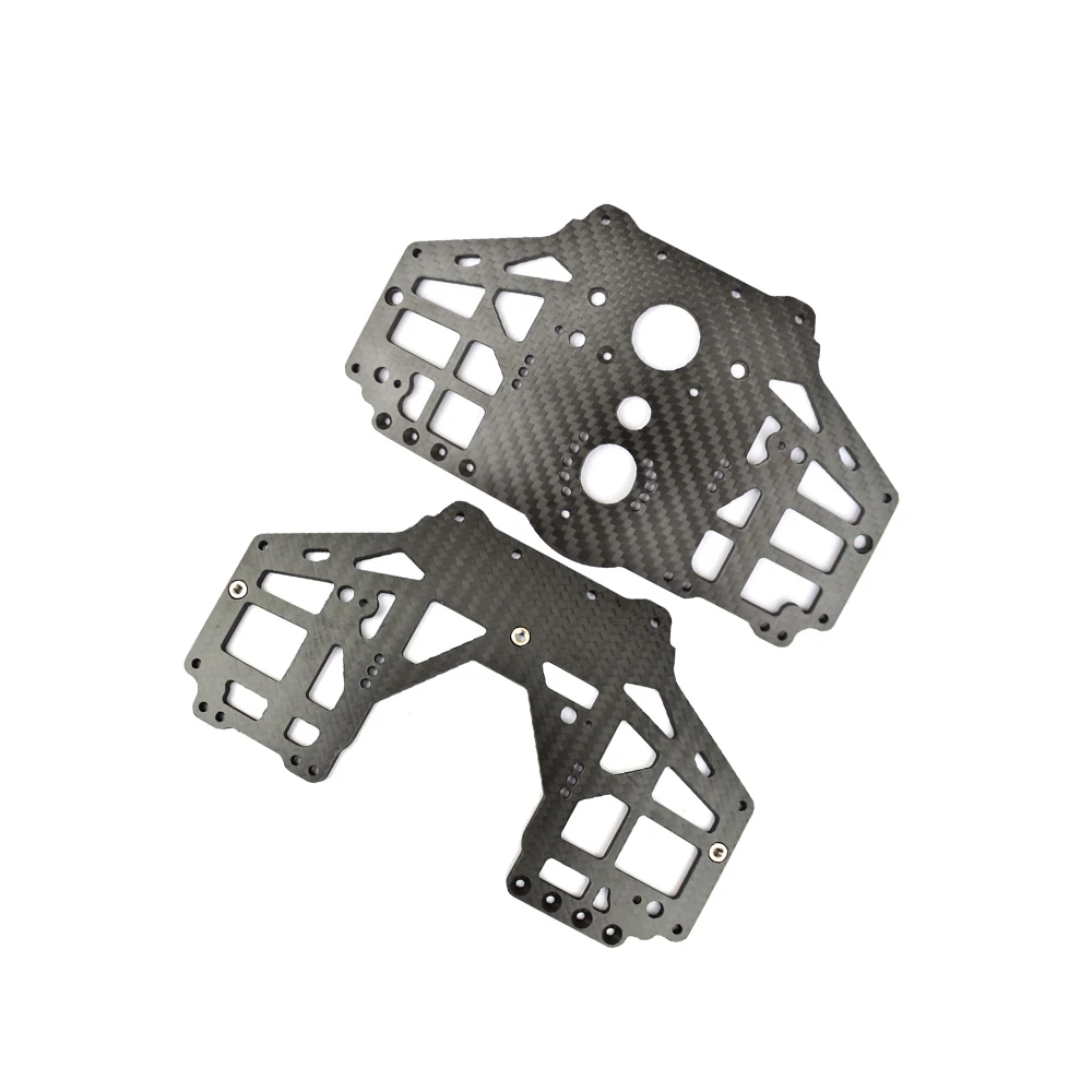 GPM LOSI 1/8 LMT SOLID AXLE LOS04022  Carbon Fiber Medium wave box Left and right Outer side Protection Guard Plate #LOS241034